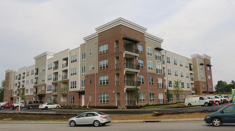 Multifamily building exterior