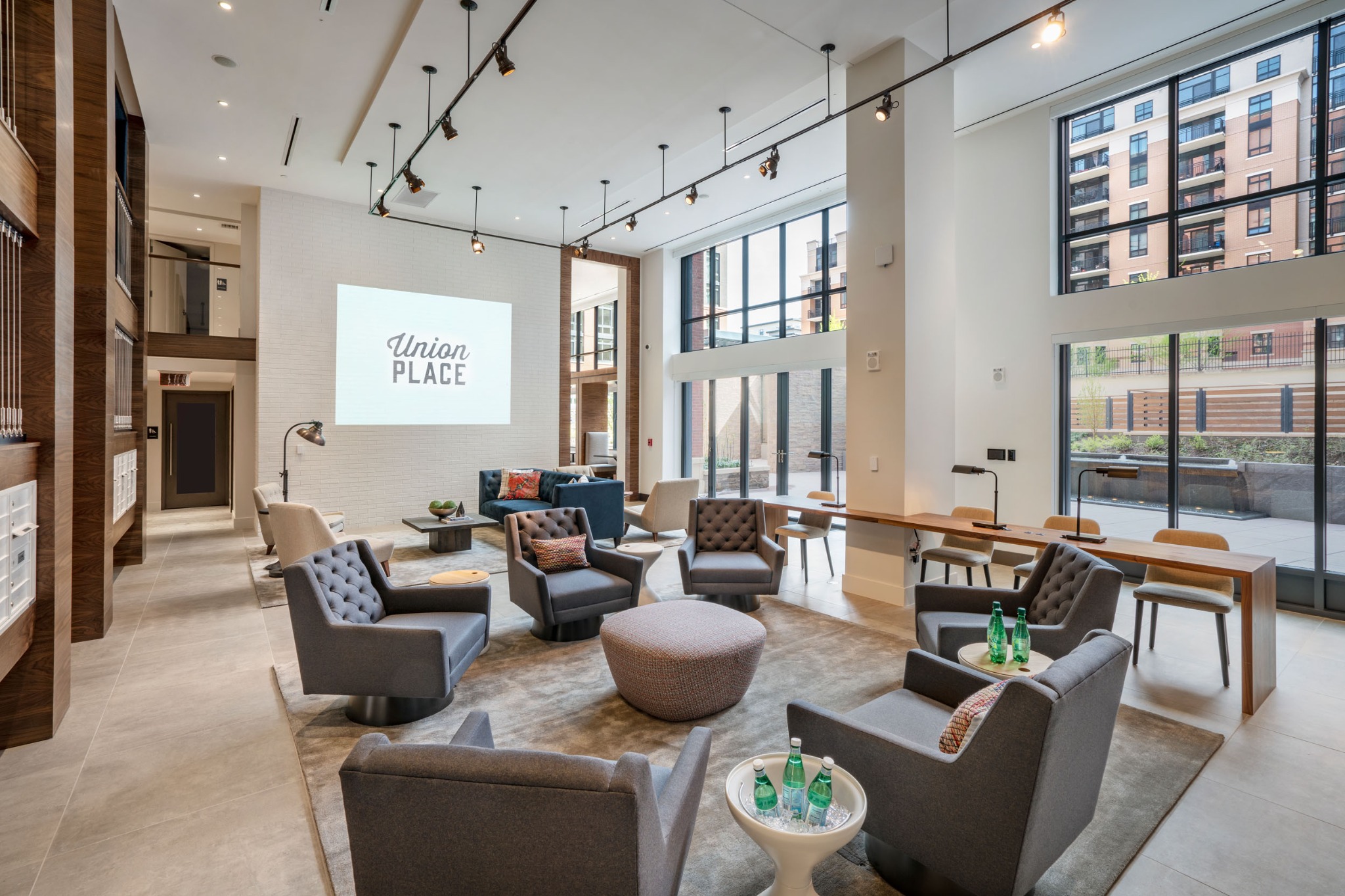 Multifamily amenity interior